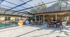 New Screened in outdoor area Renovation from Sterling Builders